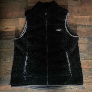 L.L. Bean Black Sherpa Fleece